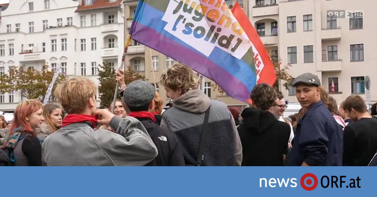 <i>Deutschland</i>: Schülerprotest gegen Wehrpflichtpläne - news.ORF.at