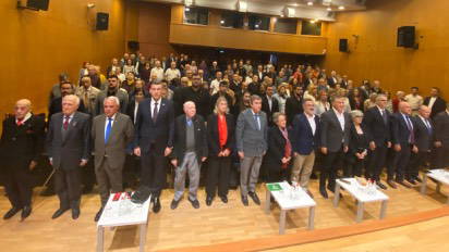 Dil Devrimi’<i>nin</i> 94. yıldönümü Çankaya’da kutlandı... Dil Derneği Başkanı Özel: ‘Resmi dile saygıs...