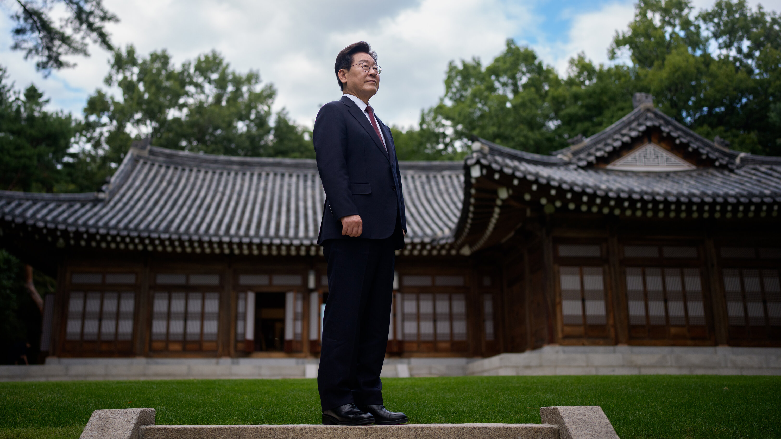 South Korean <i>President</i> Calls for Easing Sanctions on the North
