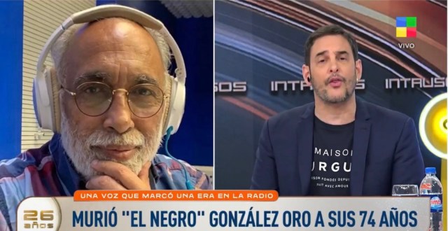 El doloroso dato que dieron en Intrusos sobre la muerte de Gónzalez Oro: «En la última etapa…»