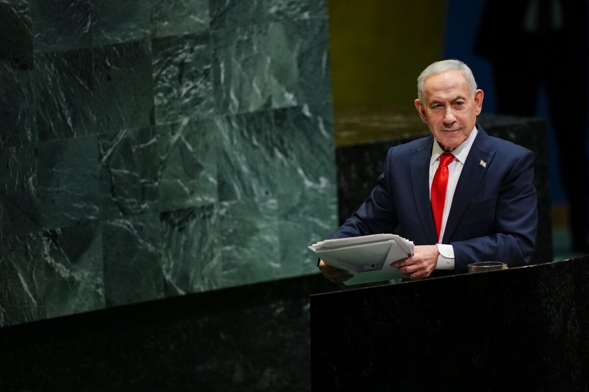 Netanyahu, Facing a Frosty UN, Says <i>Israel</i> Must Fight to Victory
