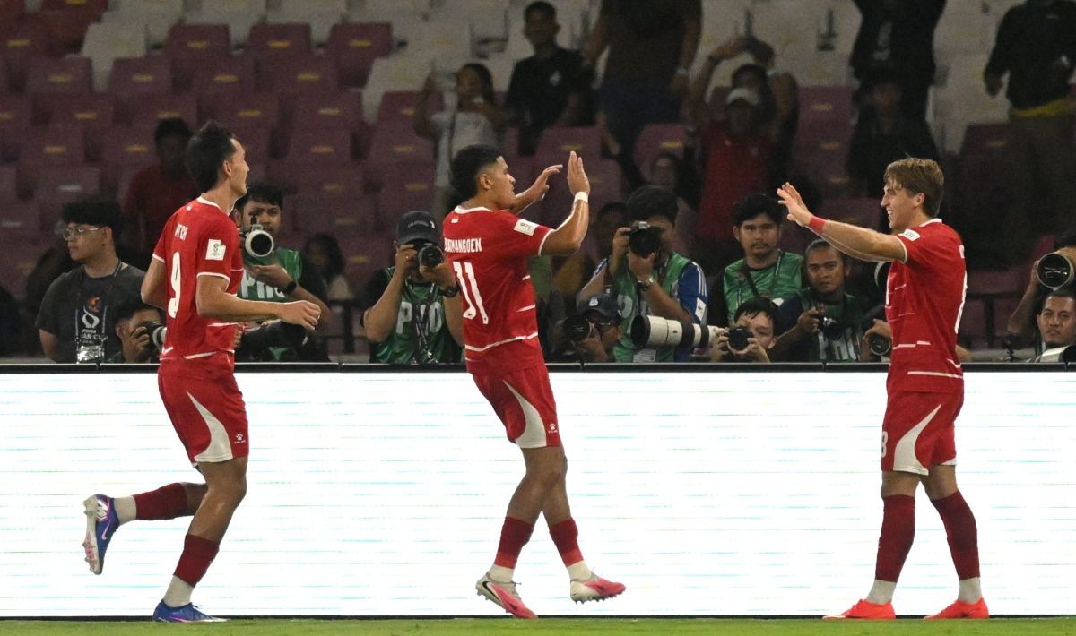 <i>Indonesia</i> vs Singapura FIFA ASEAN Cup 2026 Garuda Menang 2-0