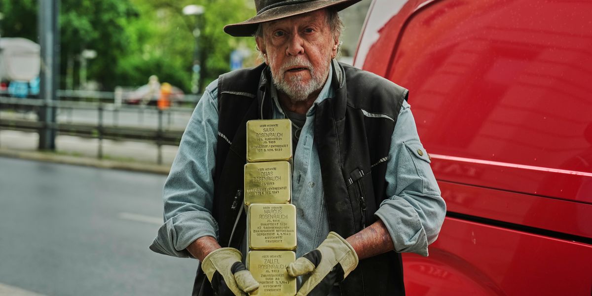 (S+) Gunter Demnig zum Stolperstein-Verbot in Heidenau: »Dass die <i>CDU</i> da mitmacht, ist bitter«