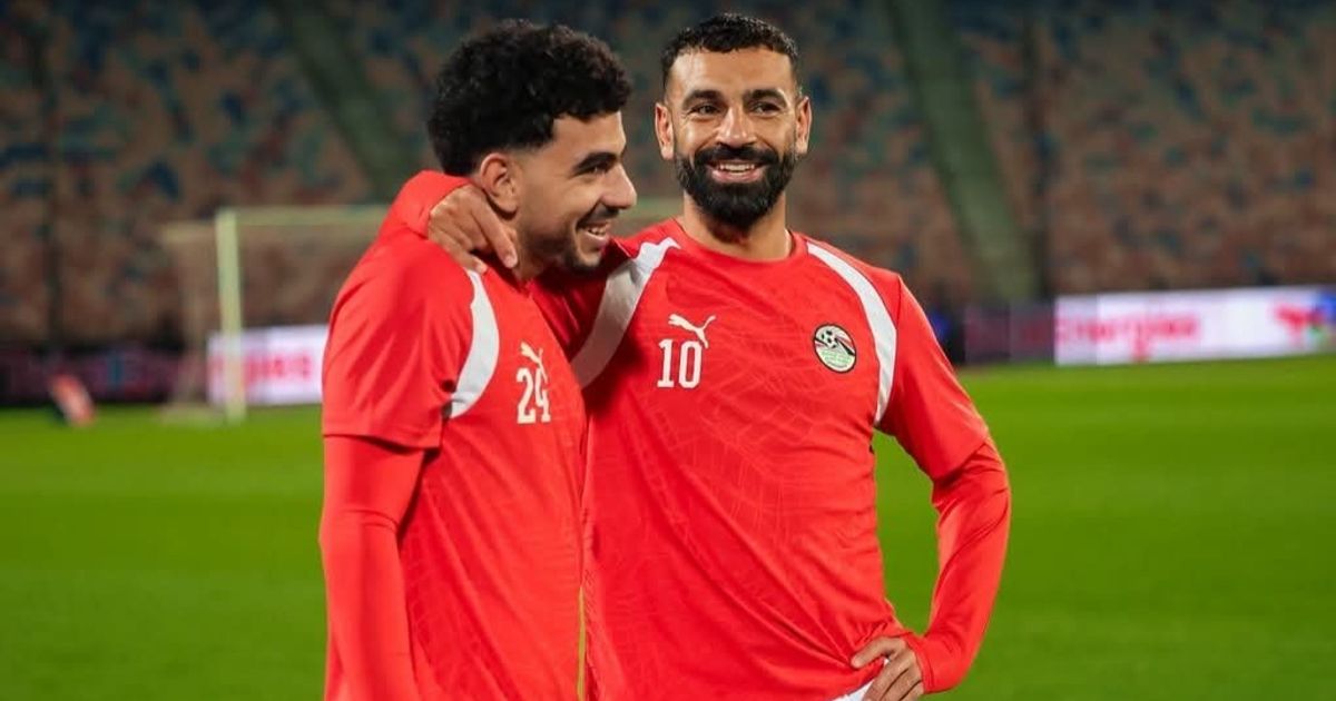 <i>صلاح</i> وهيثم حسن يقودان تشكيلة مصر أمام أنغولا ومرموش وحمزة ضمن البدلاء