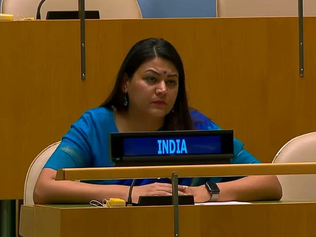 Indian diplomat Petal Gahlot raises deteriorating situation in <i>Pakistan</i>-occupied Kashmir in right...