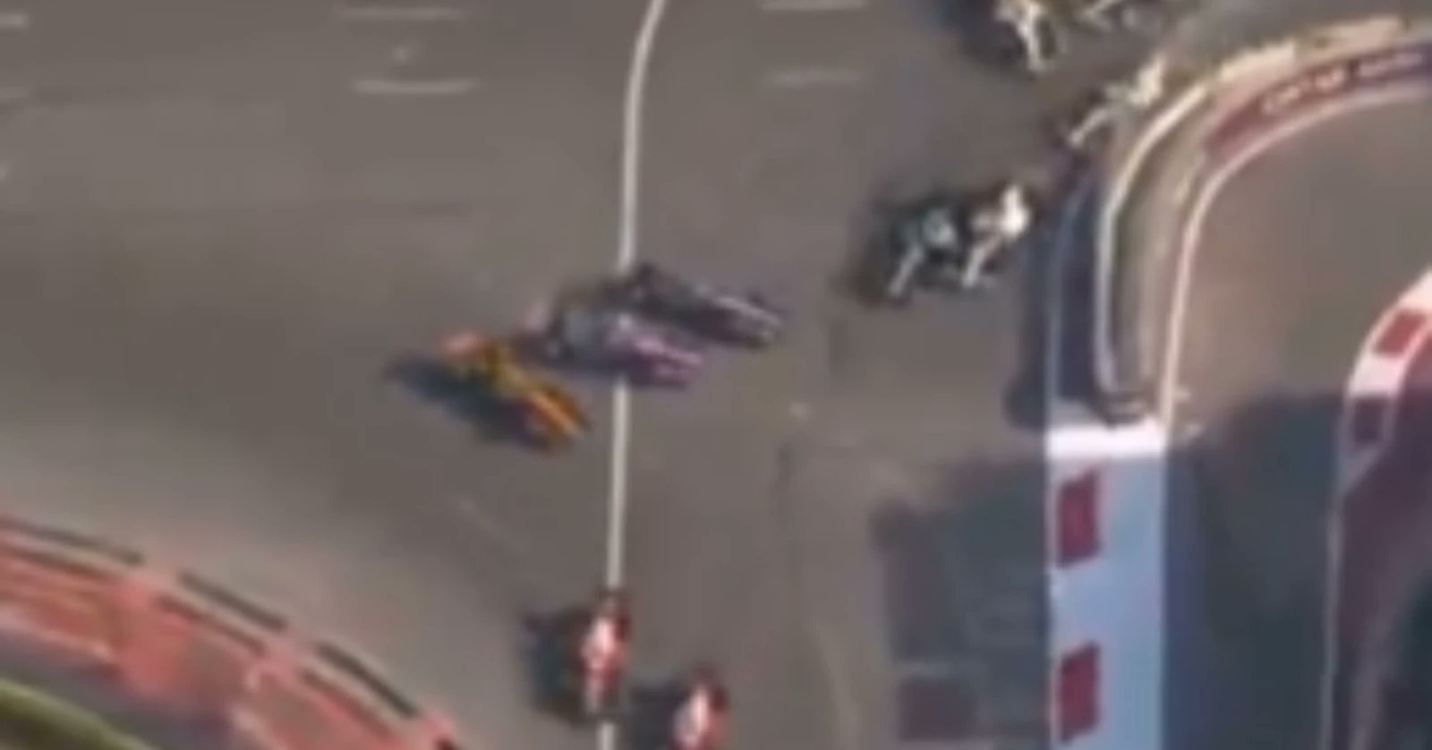 Drama para Alpine y Norris: Colapinto embistió a Lando y Gasly arruinando su GP de Azerbaiyán