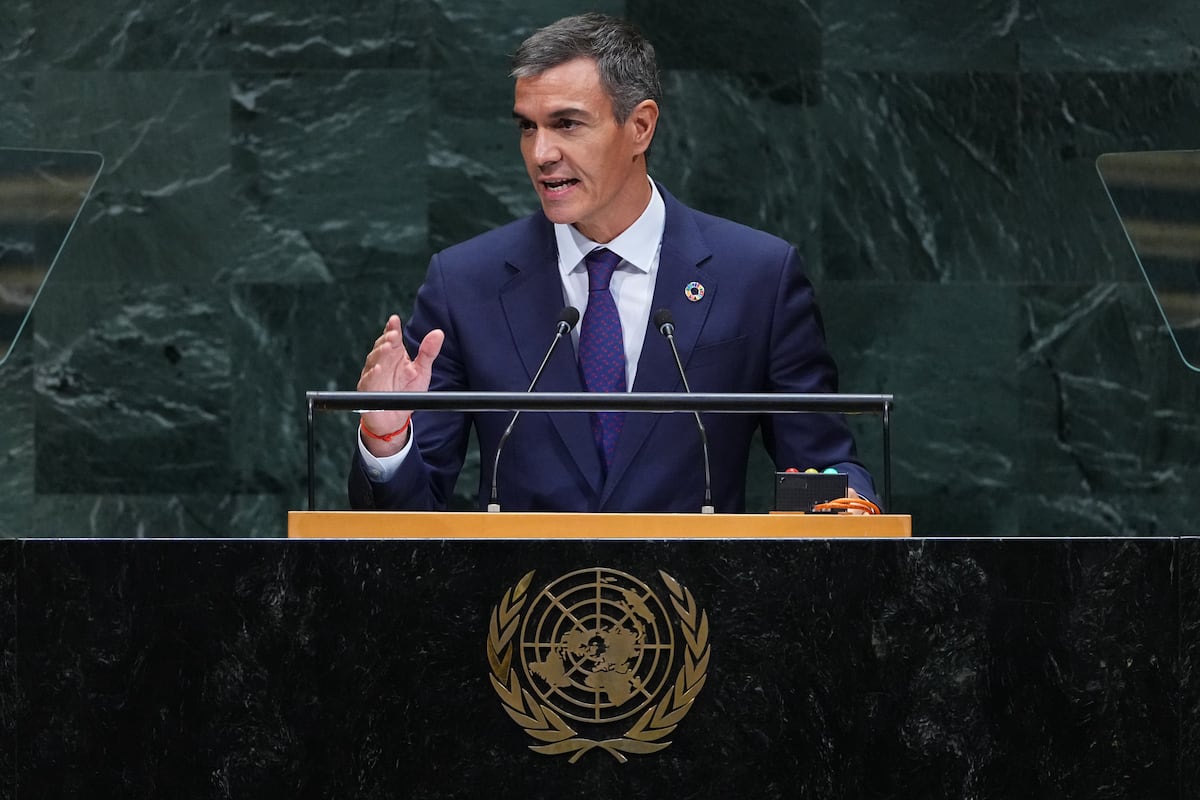 <i>Sánchez</i>, en la ONU: “Ceuta saldrá de la crisis sin convertir al inmigrante en un enemigo, respeta...