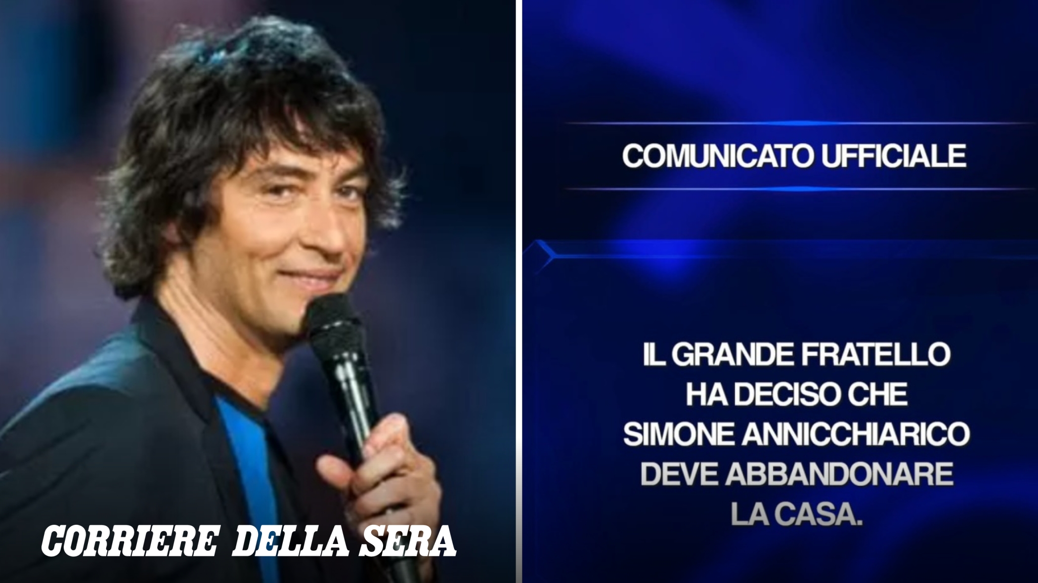 "Grande Fratello Vip", <i>Simone</i> Annichiarico espulso per una bestemmia (ma stasera sarà in studio per...