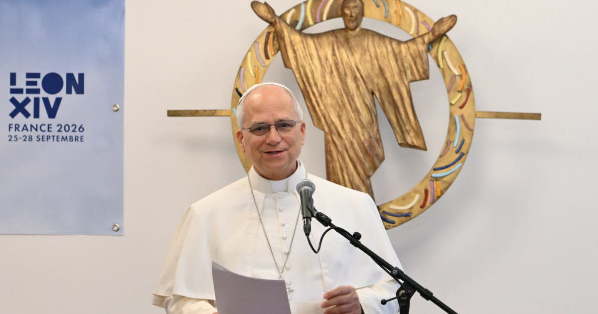 En direct Religion. Visite du pape : <i>Léon</i> XIV à la rencontre de catéchumènes à l'Institut catholi...