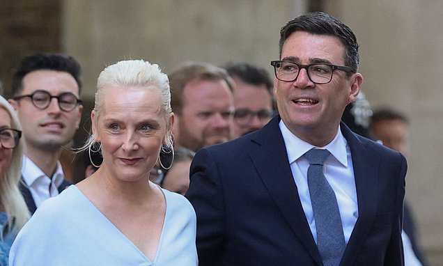 Andy Burnham's wife quits job to focus on being full-time 'First <i>Lady</i>'