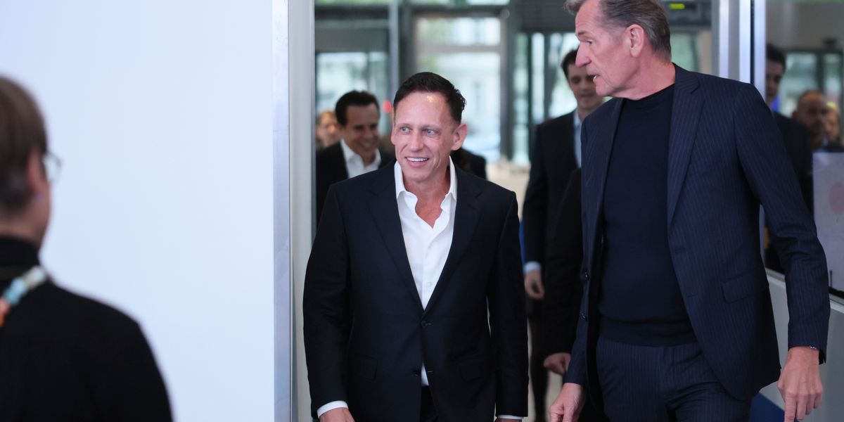 (S+) Peter Thiel erhält Axel Springer Award - und kann verstehen, warum <i>Berliner</i> die Linke wählen